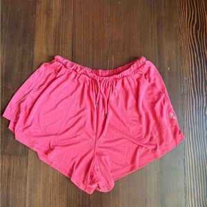 Free People Movement Vibrant Pink Shorts Size Medium